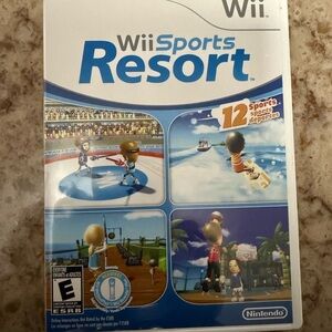 Nintendo Wii Sports Resort Game Box
